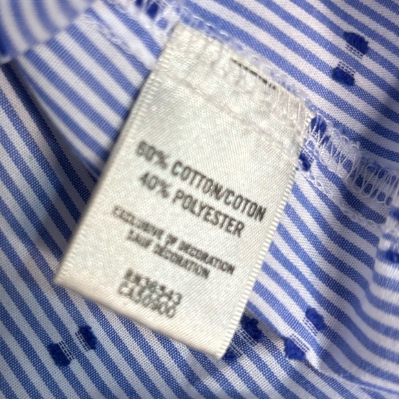 VAN HEUSEN Cotton Classic Fit Button Up Blouse - Picture 5 of 6